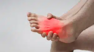 Pain in foot.